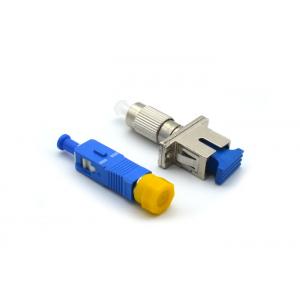 FC - SC Fiber Optic Attenuator 1 - 30dB FTTH Converter With Metal / Plastic Housing