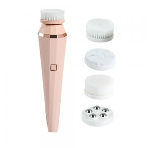 China Replaceable 0.74W Electric Facial Cleansing Brush supplier