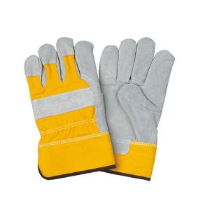 Professional Workers LC23202 Cow Split Leather Safety Working Gloves