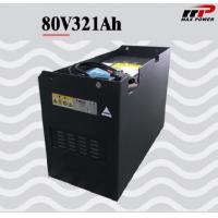 China Forklift Lithium LiFePO4 Battery 80V 321AH Lithium Ion Phosphate Lifepo4 Battery Box on sale