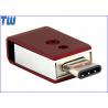 China Tiny Swivel 128GB USB Memory Drive USB3.1 USB-C and USB3.0 Dual Interface wholesale