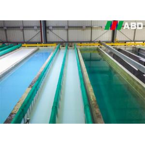 10-15 Micron Film Engineer Anodizing Production Line Horizontal