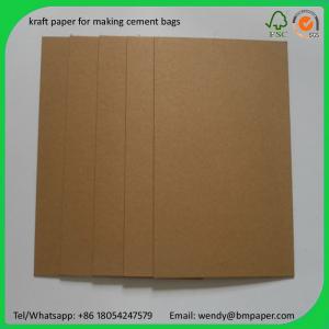 BMPAPER High Quality Test Liner Fluting Paper For Making Craft Paper Box  for cement bags