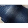 China Cotton Light Stretch Denim Fabric Dark Blue Color 58 Inch Width wholesale