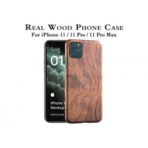 0.2mm Thick Engraved Wooden Phone Case For iPhone 11 Pro Max