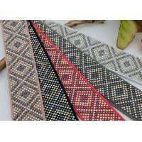 China Durable Decorative Elastic Ribbon , Customized Color Elastic Ribbon Bands on sale