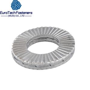 China M10 Conical Spring Lock Washer Disc Din 6796 6798 DIN9250 Din 25201 Knurled Lock Washers supplier
