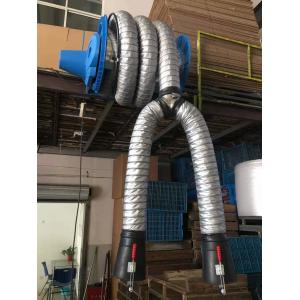 300 600 900 Degree High Temp Vehicle Exhaust Extracting Hose Reel
