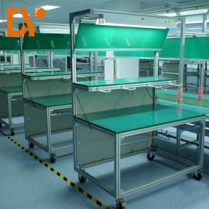 China Aluminium Profile Esd Work Table , Anti Static Bench Customized Color supplier