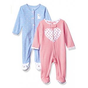 China Newborn  pinstripe printed Long Sleeve Baby Rompers  Set Foot Secti supplier