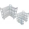 Durable Heavy Duty Plastic Shelving Vented / Slotted Angle Shelving Rust - Proof