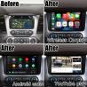 Android auto carplay box interface for Chevrolet Suburban Tahoe with rearview