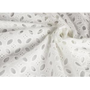 Heavy Vintage Eyelet 100% Cotton Lace Fabric Wholesale By The Yard