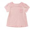 China Short Sleeve Girl Pink Summer Shirts wholesale