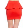 Slim Fashion Womens Summer Skirts , Red Blue Sexy For Office Ladies