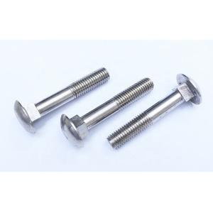 Carbon Steel / Stainless Steel Round Head Carriage Bolt M4 - M52 With Square Neck