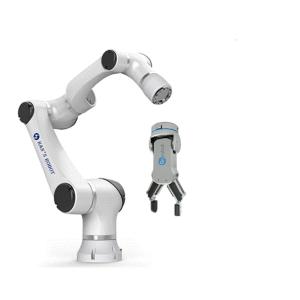 China Flexible Hansrobot 6 Axis Collaborative Robot Arm Picking And Placing Elfin With Onrobot Gripper wholesale