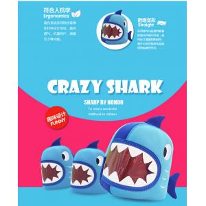 Neoprene Kids Shark Backpack , Kids Fish Backpack Fancy 3D Cartoon