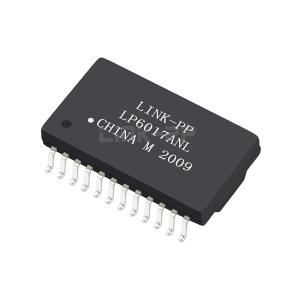 China LP6017ANL 5G Base-T Single Port SMD 24 Pin Low Profile Lan Transformer Магнитные модули supplier