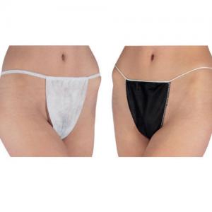 China Non Woven Disposable Underwear Bikini Panties G String For Spray Tanning supplier