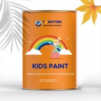 China Interior Kids Room Child Friendly Wall Paint Low VOC Non Formaldehyde Paint on sale