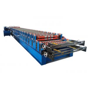 Double layer roll forming machine metal roofing corrugated steel sheet wall panel tile making machine