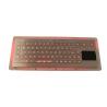 China Compact Format Panel Mount Keyboard Industrial With Dynamic Waterproof Sealed Touchpad wholesale