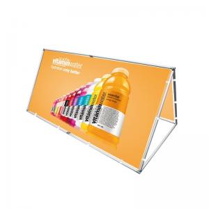 China Advertising Outdoor Display Stands , Fabric Outdoor Display Banners supplier