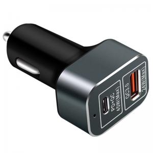 69W Type C  USB Quick Charge 3.0 69W Car Laptop Charger