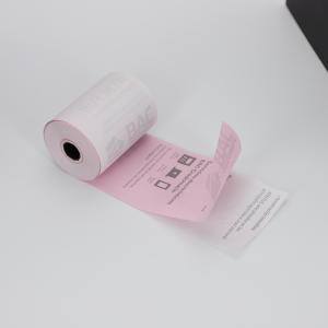 FSC Virgin Wood Pulp Carbonless Paper Roll For POS Roll / Print