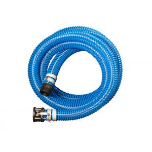 China PVC Helix Suction Hose , Suction And Discharge Hose Assembly With Connector supplier