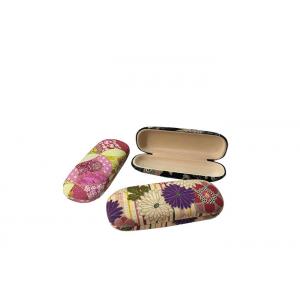 China Classical Beauty Optical Glasses Case Japanese Flower Cloth Eyeglasses Case Box supplier