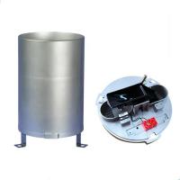 China ABS PC Material Irrigation Pluviometer Rain Sensor Tipping Bucket Rain Gauge 1.6kg on sale