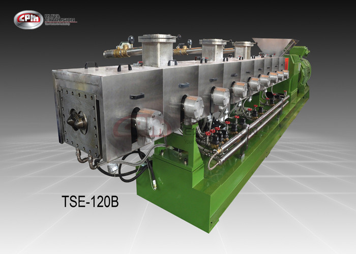 China Máquina plástica PP/PE/PS/PET/PC da extrusão da engenharia com CaCO3 do talco supplier