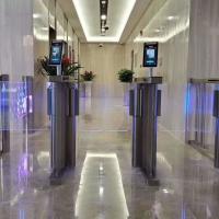 China Durable Office Security Gates RFID Card Face Recognition Turnstile on sale