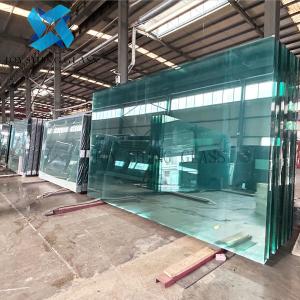 Tempered Float Glass Thickness 3mm-25mm Customized Ultra Clear Float Glass