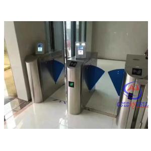 China RFID Reader Tcp / Ip Flap Barrier Gate Внутренний Внешний supplier