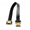 Mini Male To Male FPC Flat HDMI Ribbon Cable Customized Length For Fpv HDTV