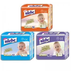 Ultra Absorbent Baby Diaper Pant A Grade Disposable Newborn Tape Diapers