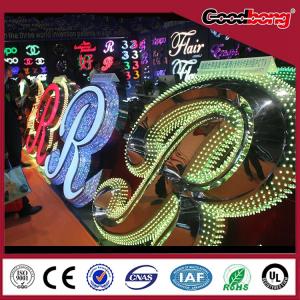 outdoor waterproof vacuum forming acrylic lighting Channel Alphabet Letter Sign