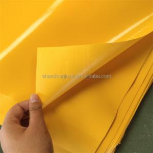 UV Stabilized PVC Coated Tarpaulin for Heavy Duty Truck Mesh Waterproof and Ventilated