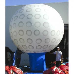 China Giant Inflatable Golf Ball/ Inflatable Golf Ground Balloon both side red logo supplier