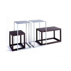 China Standard Display Nesting Tables Modern Style , Shop Display Tables Freestanding Metal supplier