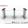 China Access Control Electronic Barrier Gates , Turnstile Flap Barrier With CE Approved wholesale