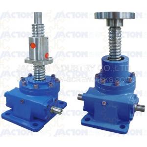 China 25 Ton Ball Screw Jack High Precision Ball Screw Dia. 80MM Lead 16MM Gear Ratio 32:3, 32:1 supplier