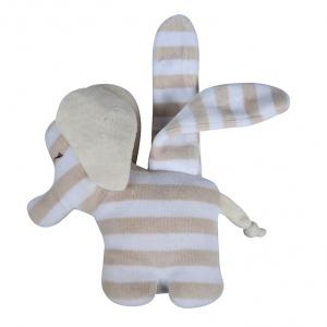 Soft Flying Elephant Plush Toy , 100% Polyester Elephant Stuffed Animal