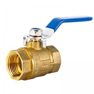 Check Structure DIN 2PC Flanged Floating Ball Valve for Customized Needs