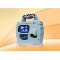 China Waterproof  3.5 TFT fingerprint staff time attendance system with GPRS  WIFI , Built In Battery on sale