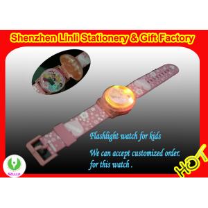 China Innovative flashlight Logo toy promotional watch for kids  55*50*60cm supplier