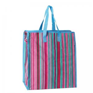 China Spot Printing PP Woven Shopping Bag Recycled Plastic Woven Bags ODM supplier